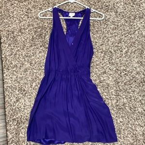 Parker silk dress small